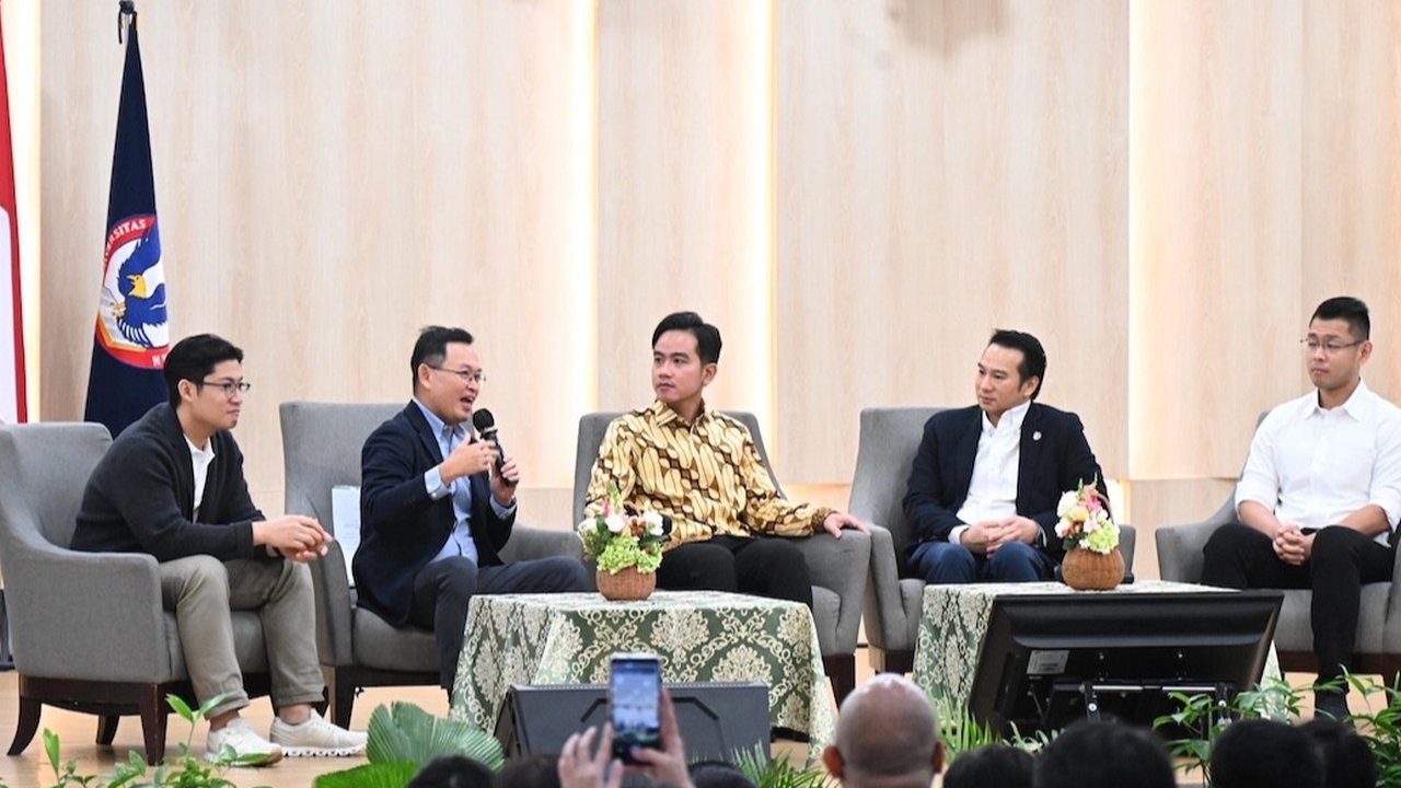 Gibran di Universitas Pelita Harapan