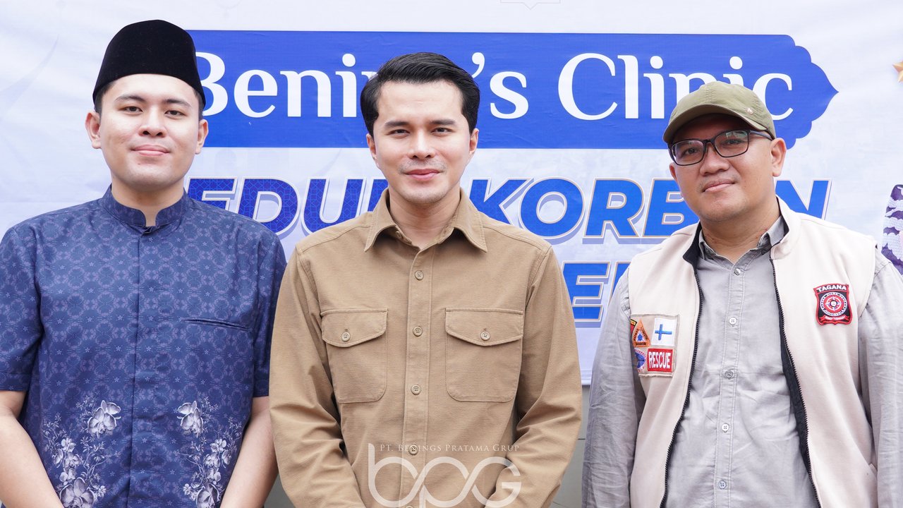 Korban Banjir di Bekasi Dapat Bantuan 1.000 Paket Sembako dari Benings Clinic