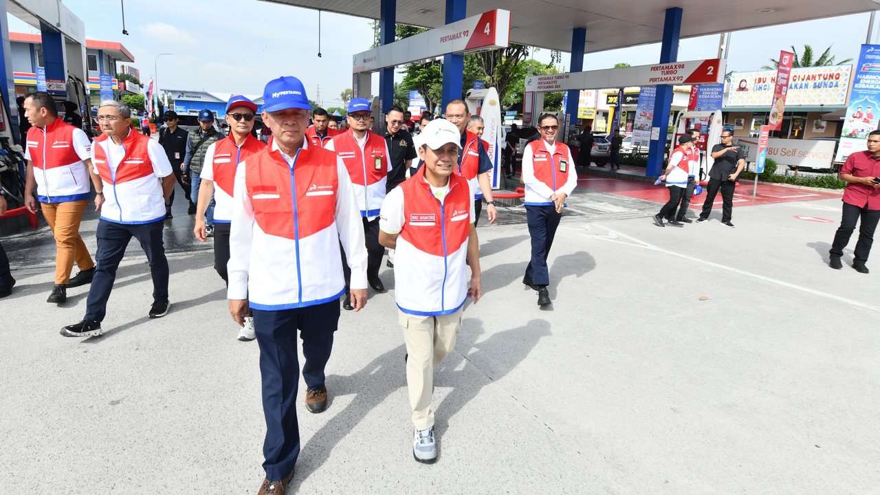Pertamina Cek Kesiapan Satgas Ramadan dan Idulfitri di Tol Jakarta - Cikampek hingga Kilang Balongan