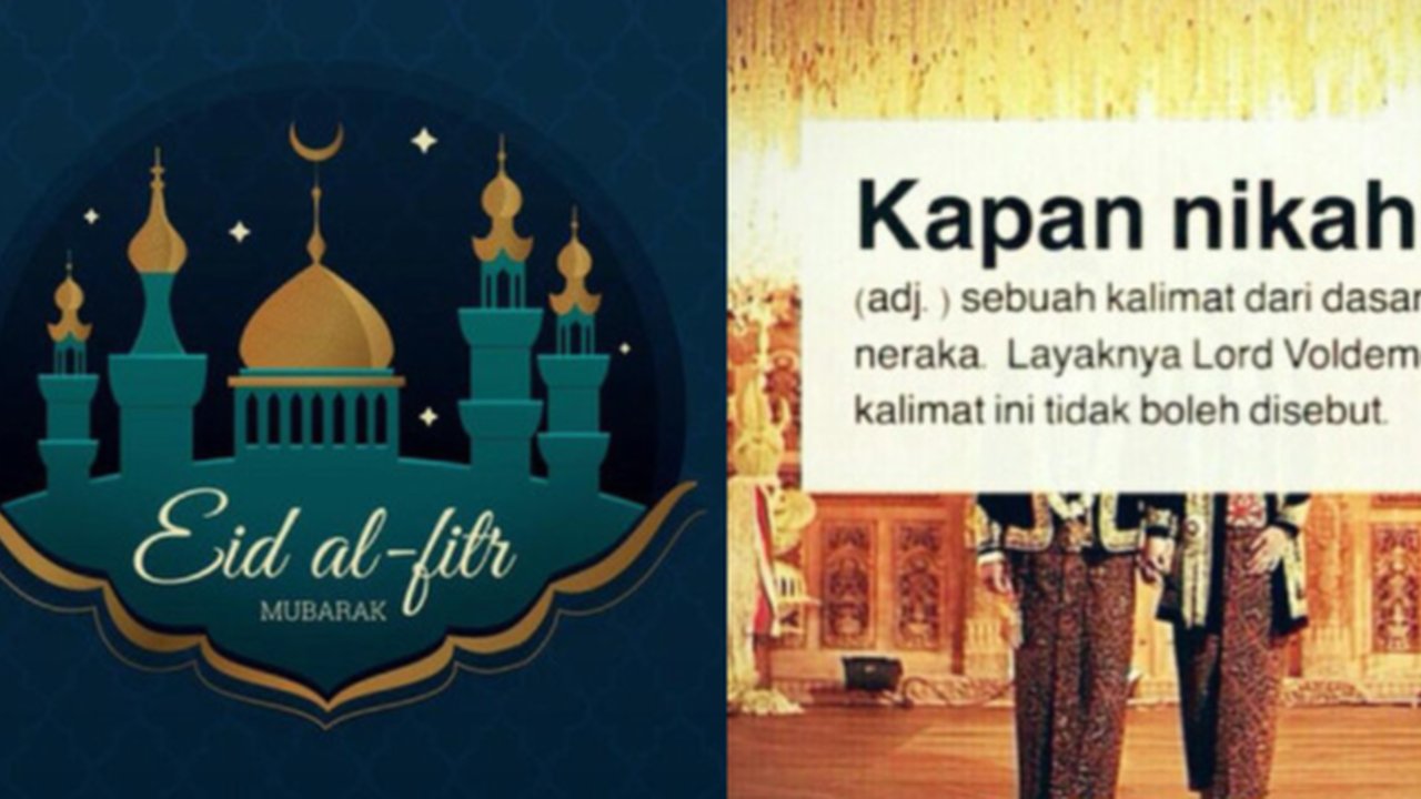 Ucapan Idul Fitri yang Sakral Hanya 'Selamat Hari Raya' dengan Tambahan 'Maaf Lahir Batin' Tanpa Dilanjutkan dengan Pertanyaan 'Kapan Nikah', 'Kapan Punya Anak', dan Kapan-Kapan Lainnya (Foto: Freepik)