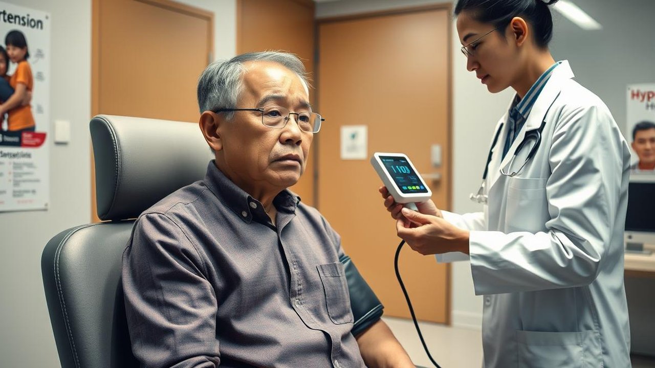 Ilustrasi pengidap darah tinggi