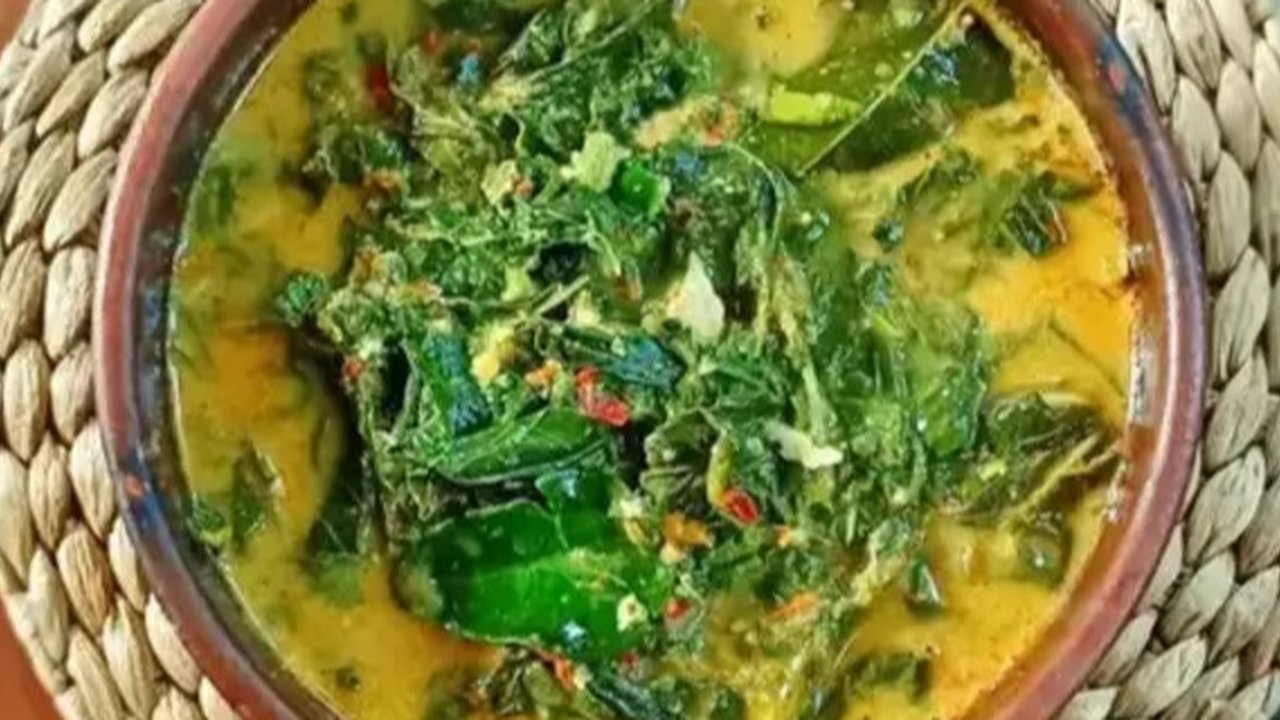 Resep gulai daun singkong. (dok. Cookpad @aifasandy)