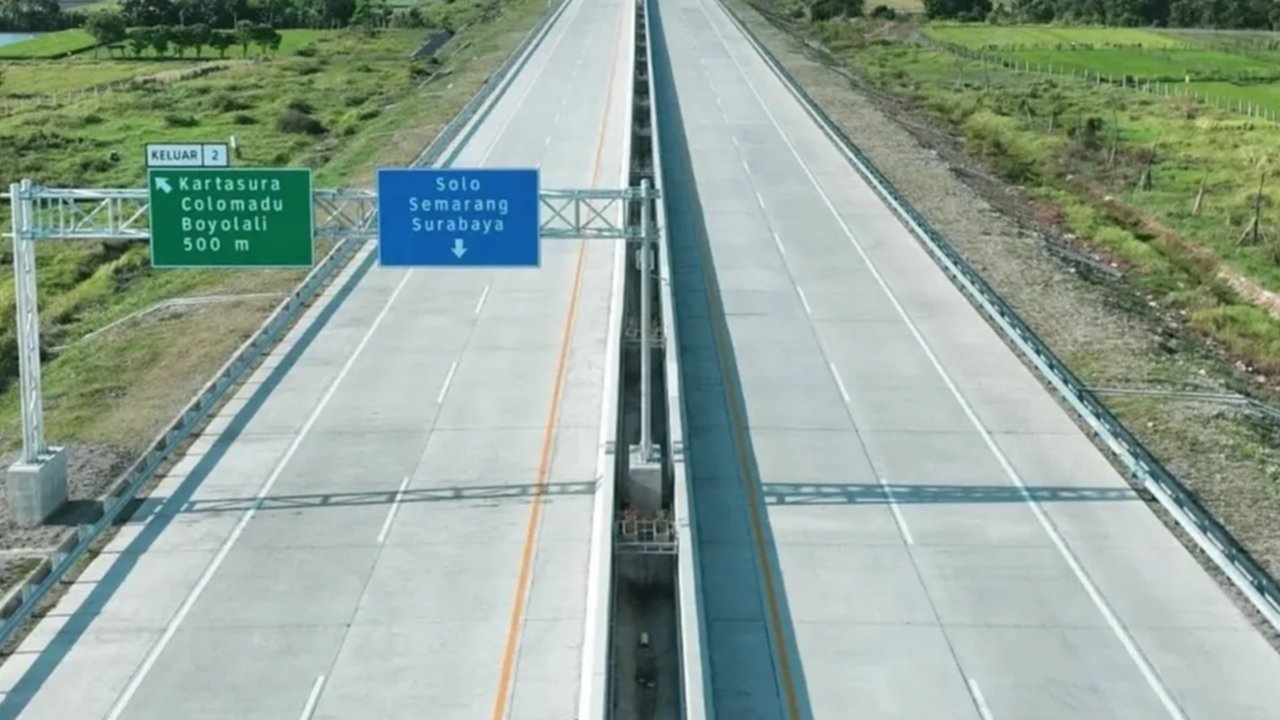 Kabar Gembira untuk Pemudik, Tol Prambanan - Tamanmartani Dibuka Fungsional Mulai H-7 Lebaran