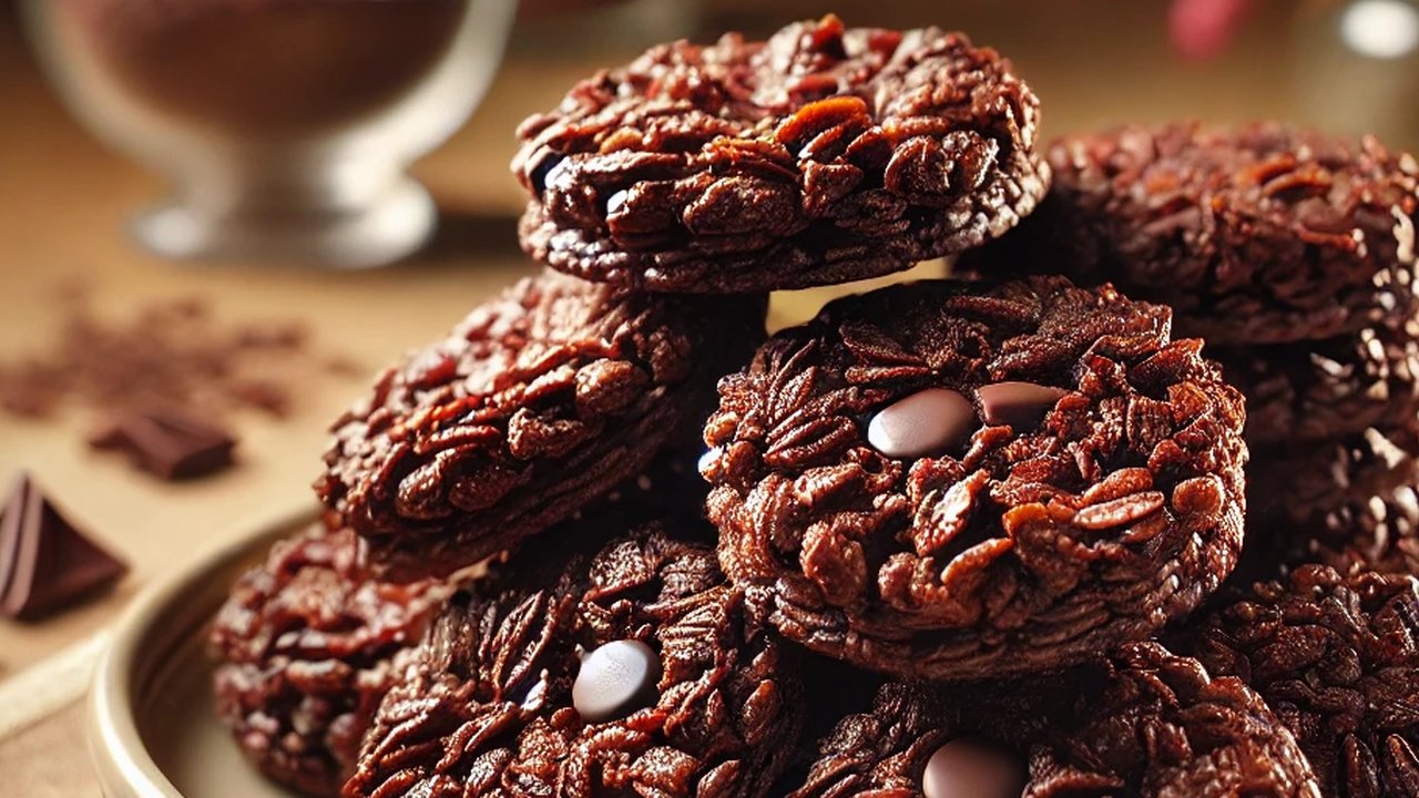 Kue Kering Coklat Krispi
