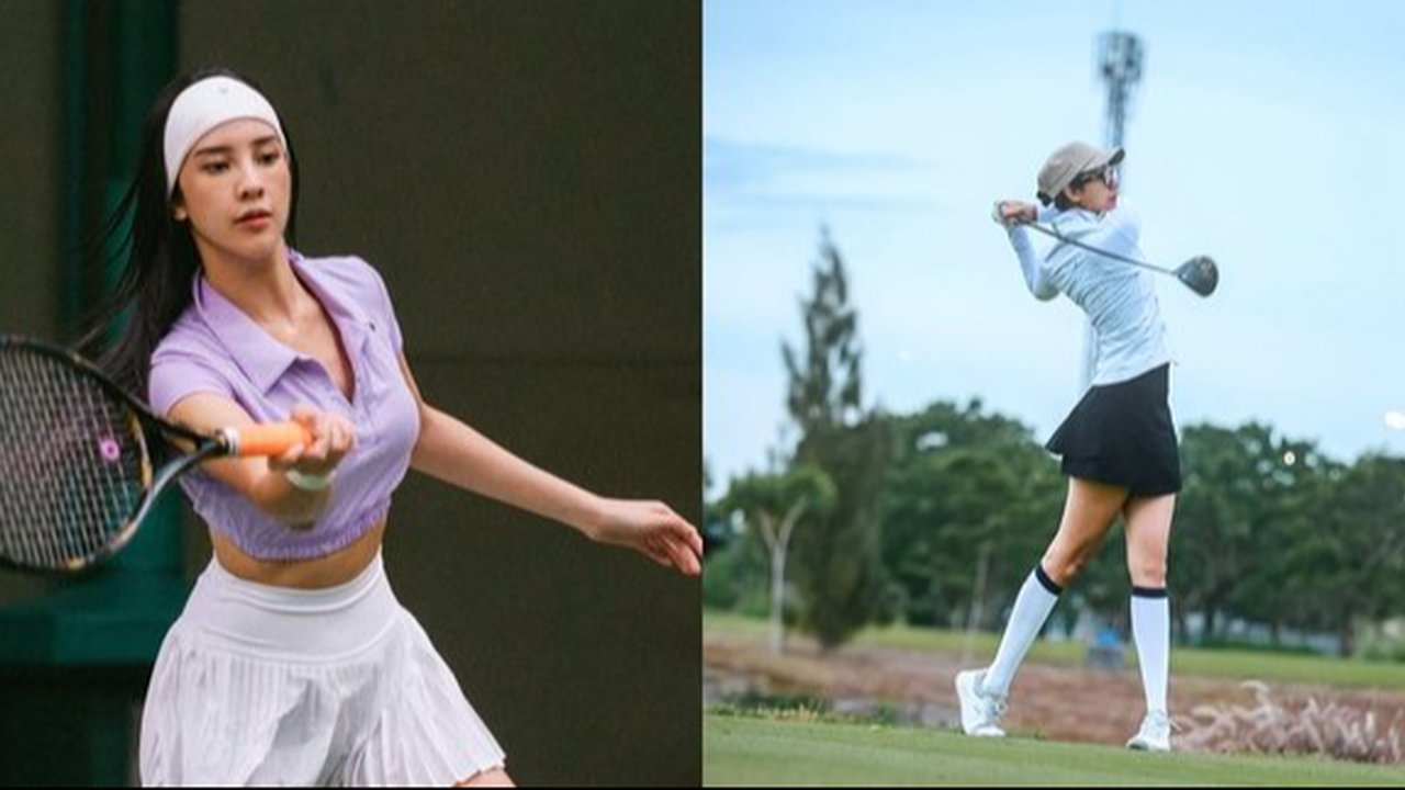 Tampil Sporty dan Stylish, Intip Potret Anya Geraldinedalam Berbagai Kegiatan Olahraga