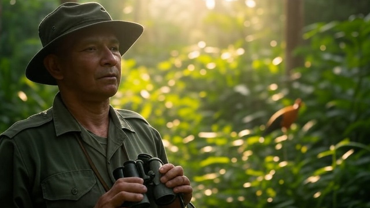 ilustrasi penjaga hutan
