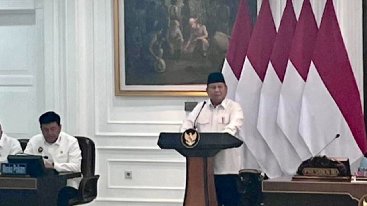 VIDEO: Prabowo Sebut THR Ojol Cair Rp1 Juta: Saya Imbau Ditambahlah