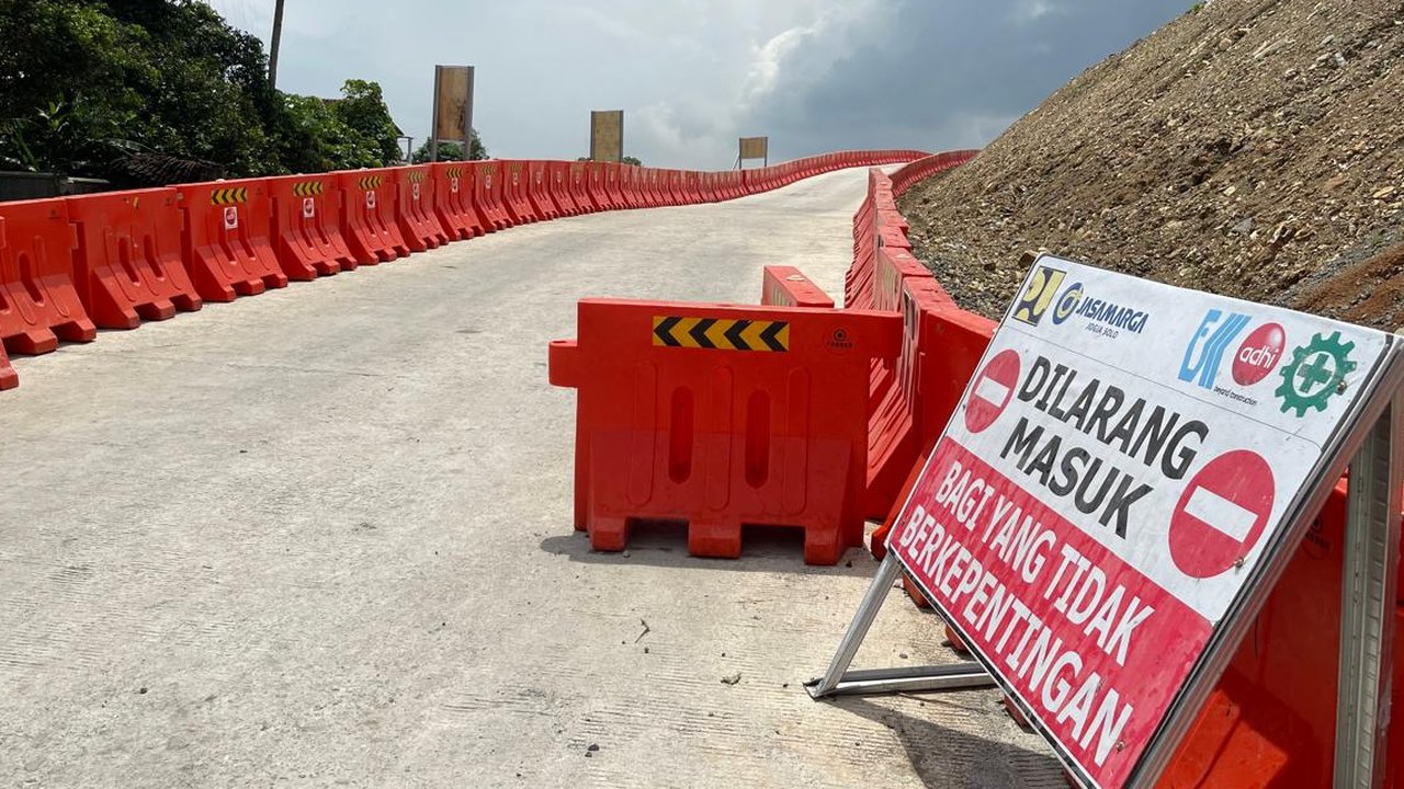 Tol Prambanan-Tamanmartani Dibuka Fungsional, Pemudik Hemat Waktu 20 Menit