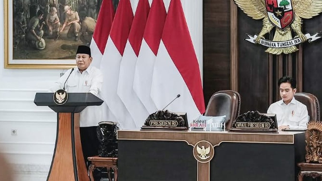 Apresiasi Kerja Para Menteri, Presiden Prabowo: Pangan Paling Utama