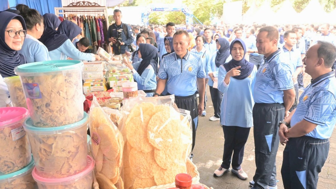 Koopsudnas Gelar Bazar Murah HUT Ke-79 TNI AU untuk Dukung Kesejahteraan Prajurit dan Masyarakat