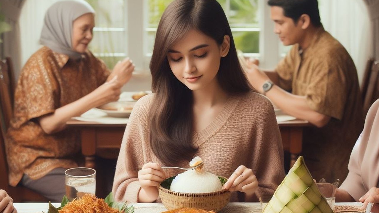 Ilustrasi Makanan Lebaran