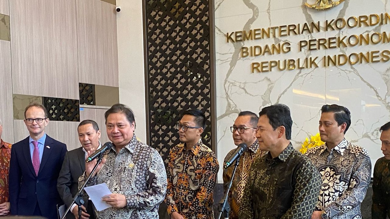 Menteri Koordinator Bidang Perekonomian Airlangga Hartarto