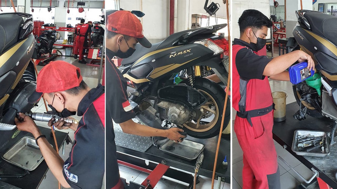 Usaha Servis Motor Kebanjiran Langganan Jelang Lebaran, Ada yang Terpaksa Buka Sampai Sahur