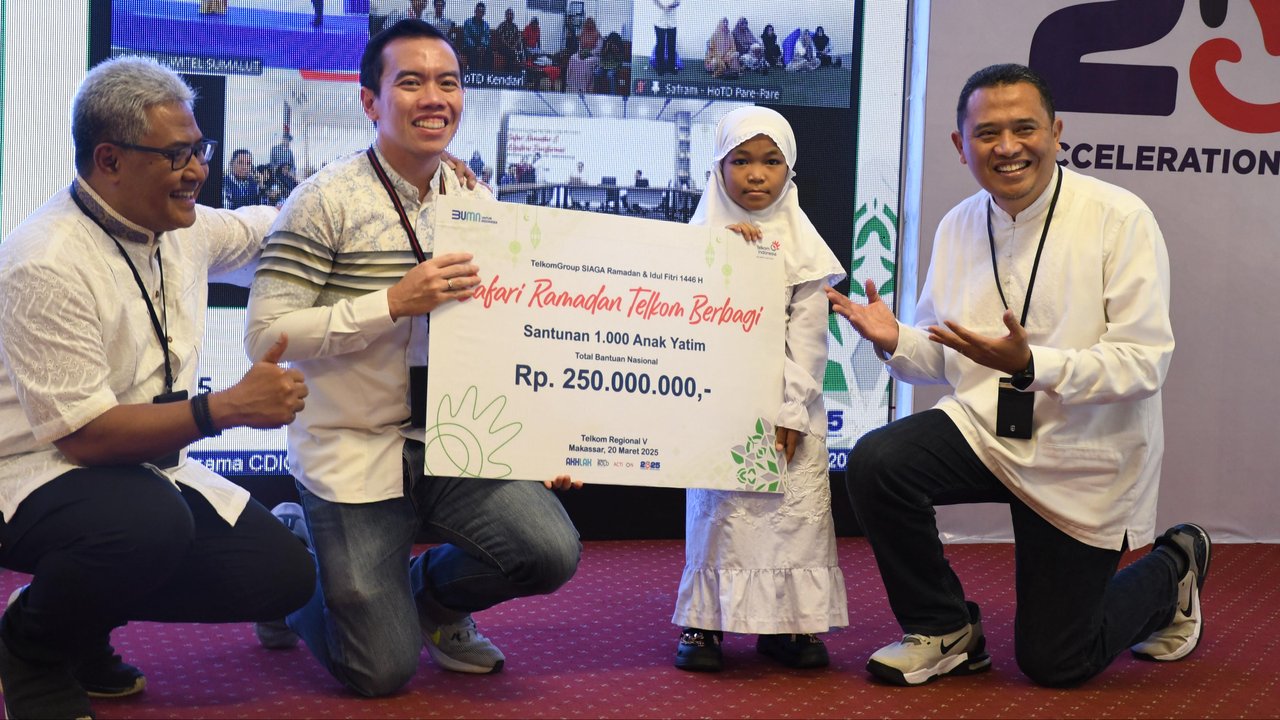 Telkom Pastikan Infrastruktur Digital Tetap Aman hingga Lebaran