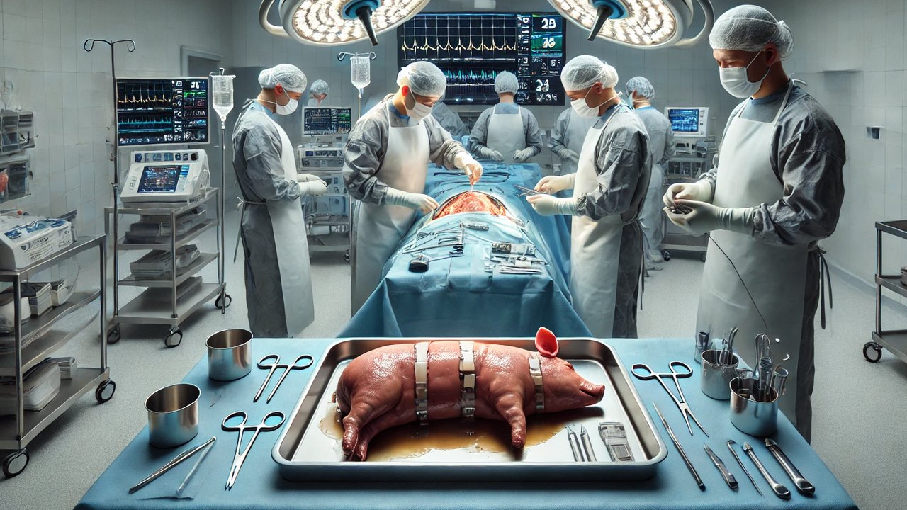 Pertama di Dunia, Hati Babi Berhasil Ditanamkan ke Tubuh Manusia