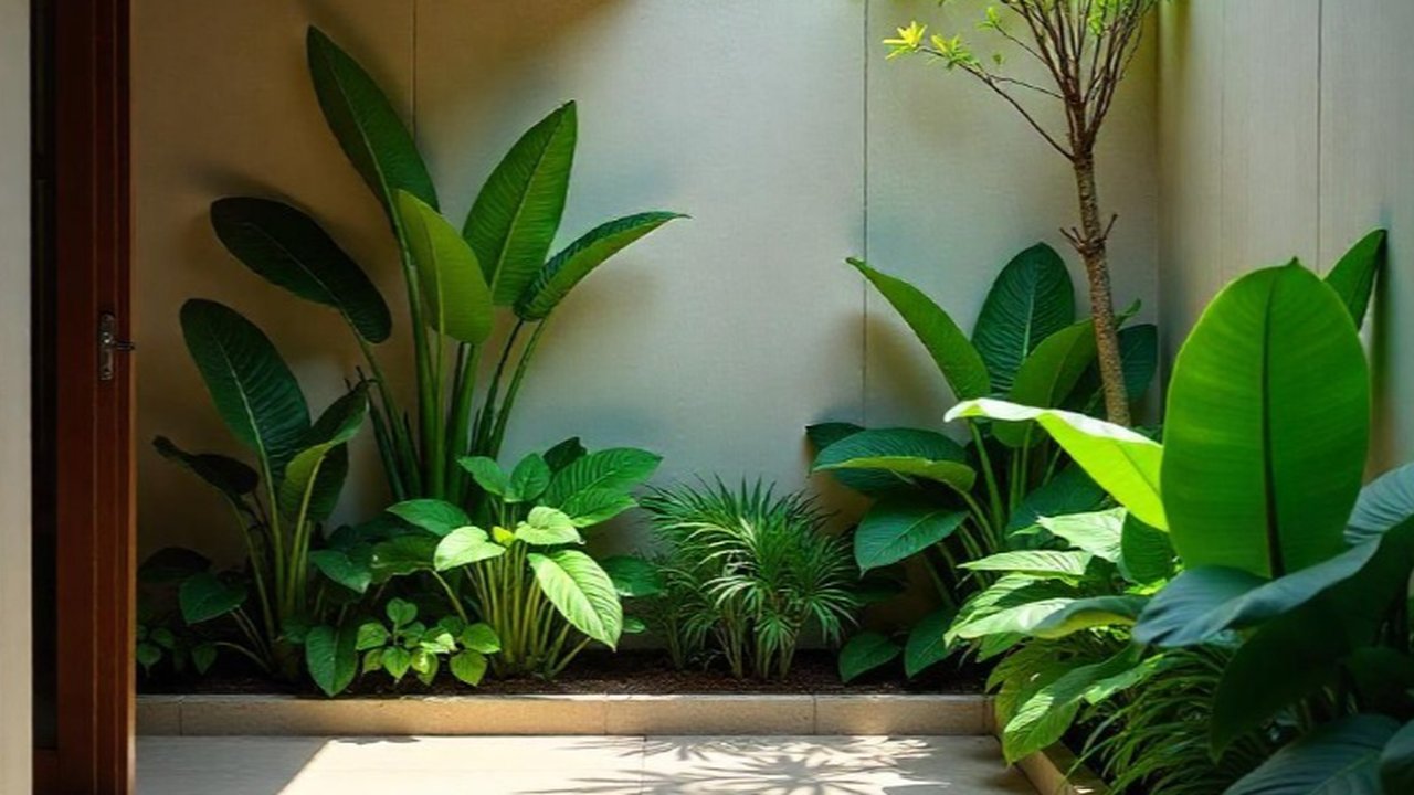 Tips buat taman dalam rumah di lahan sempit