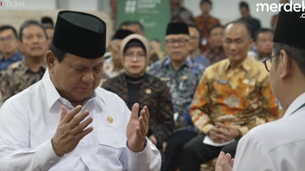 Presiden Prabowo Bayar Zakat