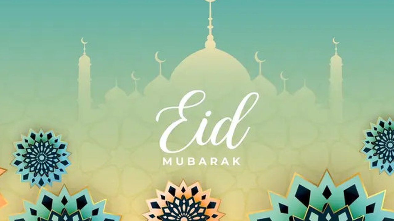 Ilustrasi Eid Mubarak, Idul Fitri, Idulfitri. (Image by starline on Freepik)ani