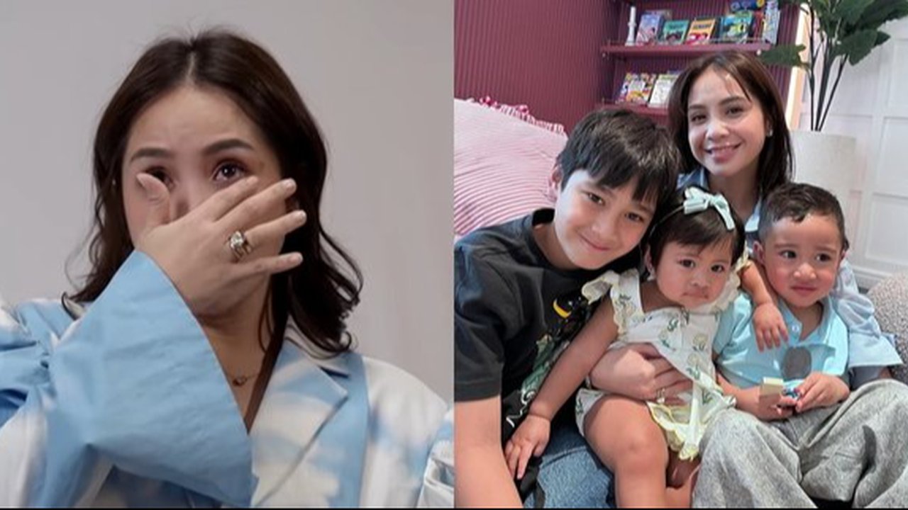 Nagita Slavina Menangis, Minta Maaf pada Rafathar karena Terlahir dari Orang Tua Terkenal