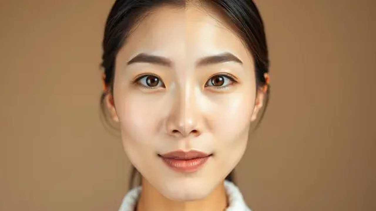 Cara mendapatkan glass skin dengan toner kulit jeruk (Illustration by AI)