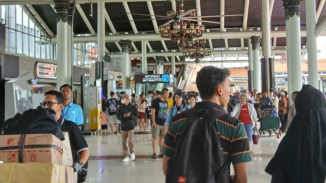 Arus Mudik Hari Ini, Tim Penjinak Bom dan Anjing Pelacak Disebar di Area Bandara Soekarno-Hatta