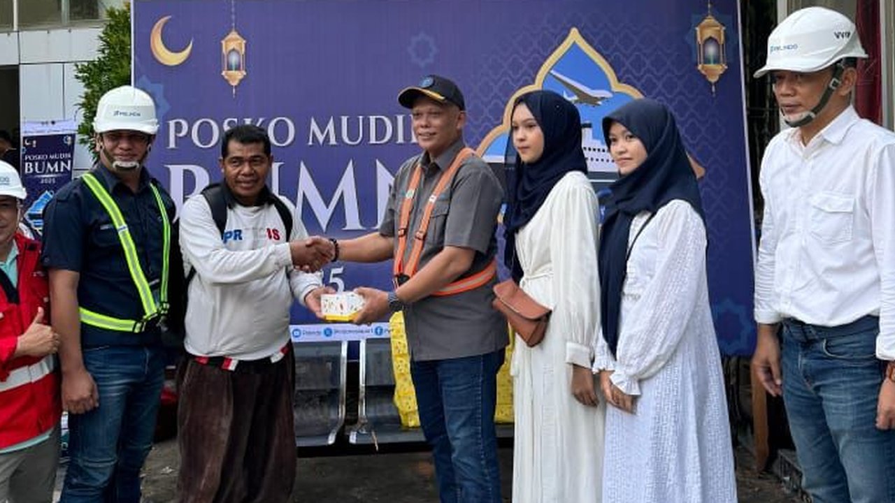 Posko Mudik di Pelabuhan Balikpapan Manjakan Pemudik, Ada Takjil Gratis