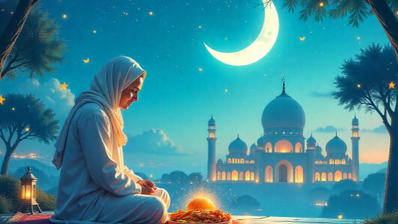 Ilustrasi jadwal imsakiyah dan buka puasa ramadan 2025