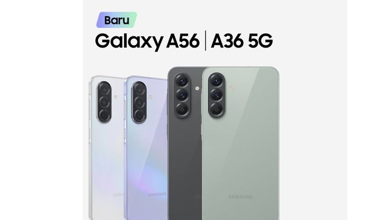 Samsung A56 (credit: instagram @samsungindonesia).