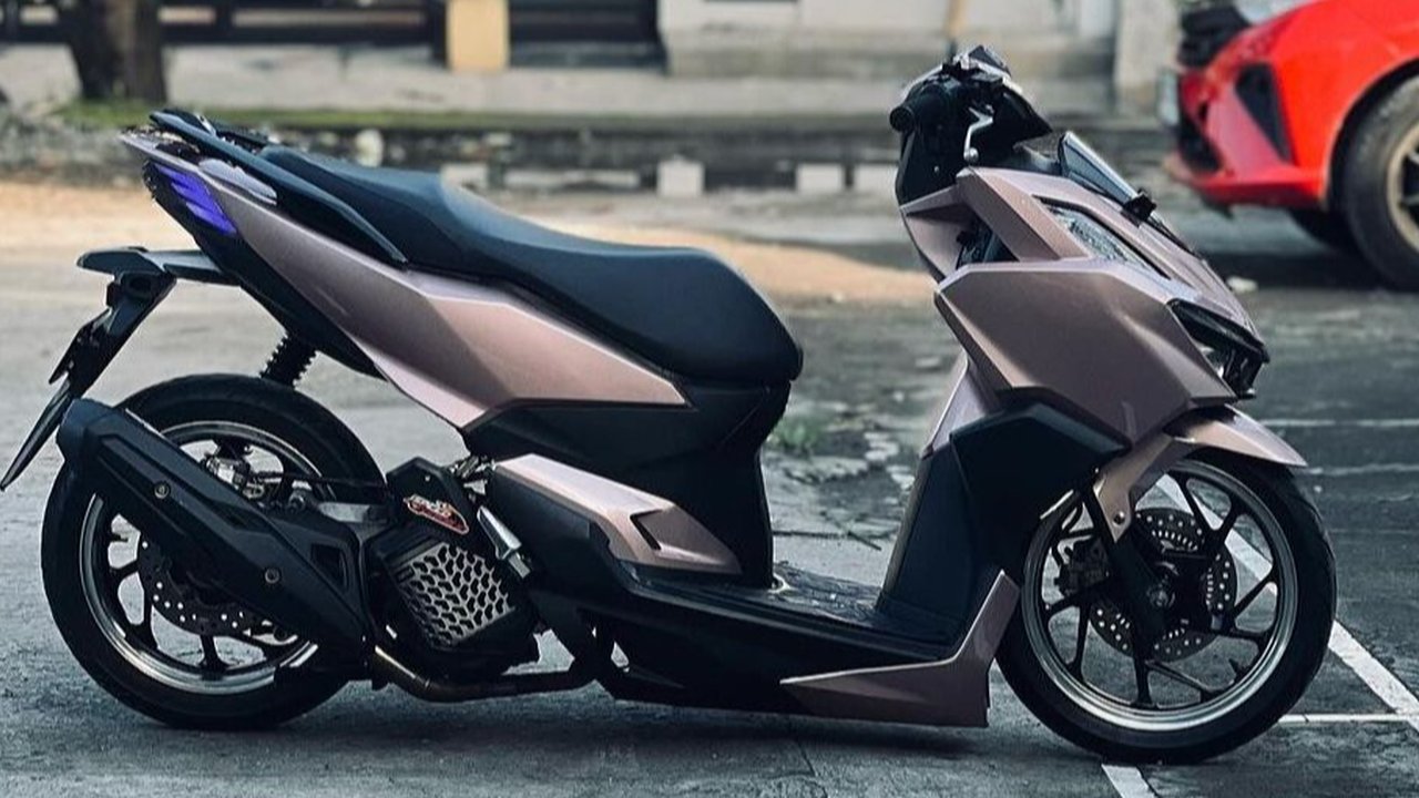 Penampakan Honda Vario 160 yang Dimodifikasi dengan Harga Pelajar