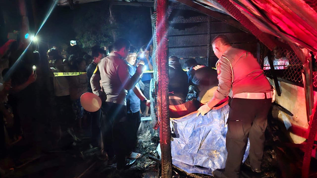 Tragis! Main HP Sambil Ngecas, Siswa SMP Tewas Terbakar, Kontrakan dan Warung Disewa Ikut Hangus