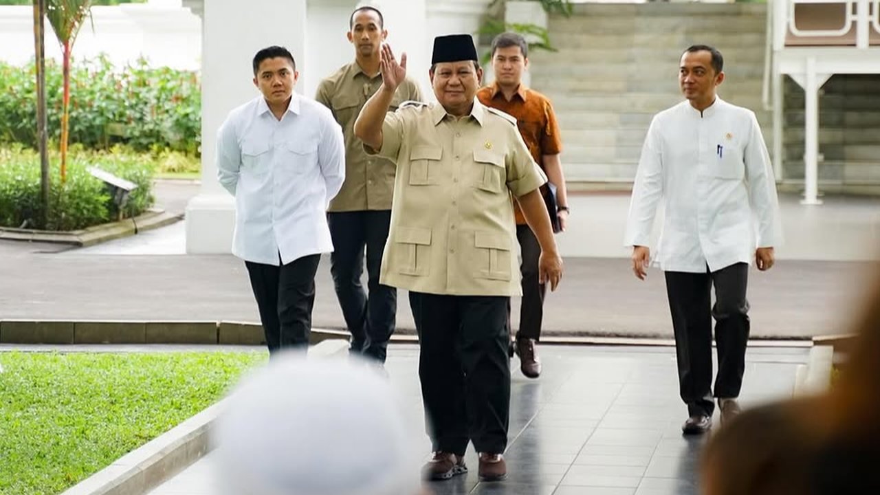 Presiden Prabowo Subianto saat Peresmian Peraturan terkait Perlindungan Anak di Ranah Digital