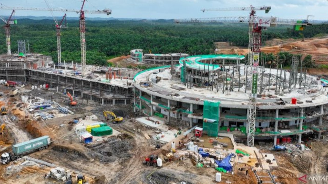 Pembangunan Baru 54,3 Persen, Masjid Negara IKN Belum Bisa Digunakan Salat Id