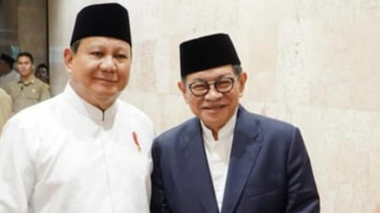 Prabowo Bersama Pramono Anung