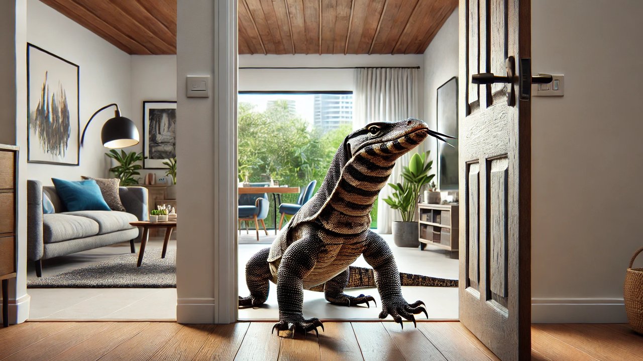 Serupa tapi Tak Sama, Ini Perbedaan Biawak dengan Komodo