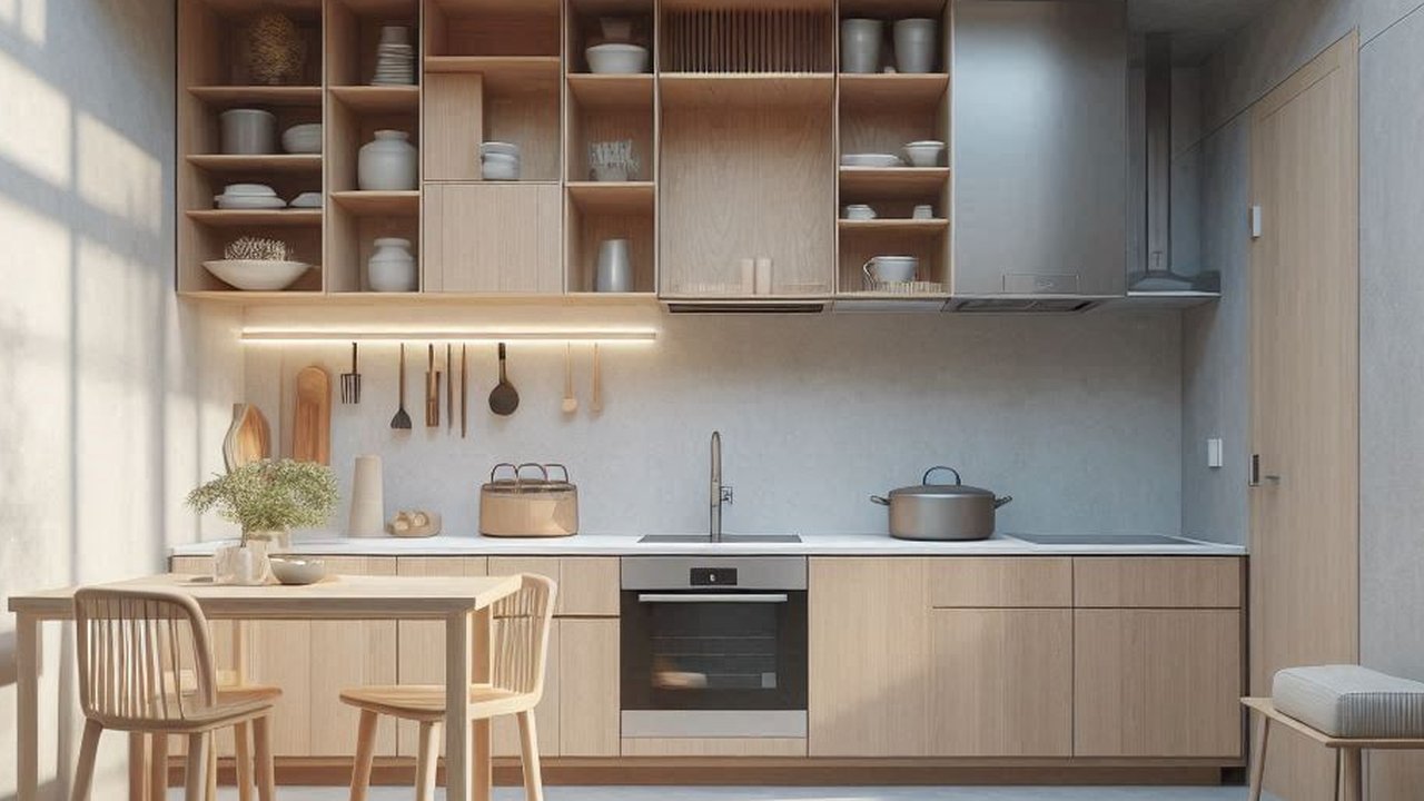 Desain Dapur Minimalis Terbuka