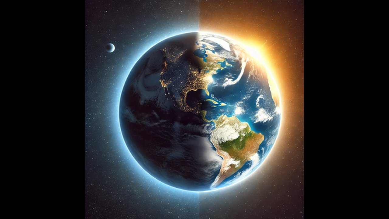 Zona waktu siang dan malam