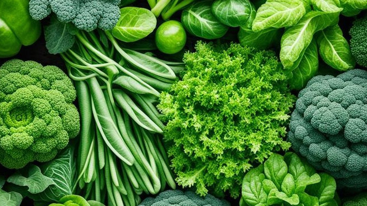 Sayuran hijau. (foto: Pinterest/Listofthis.com)