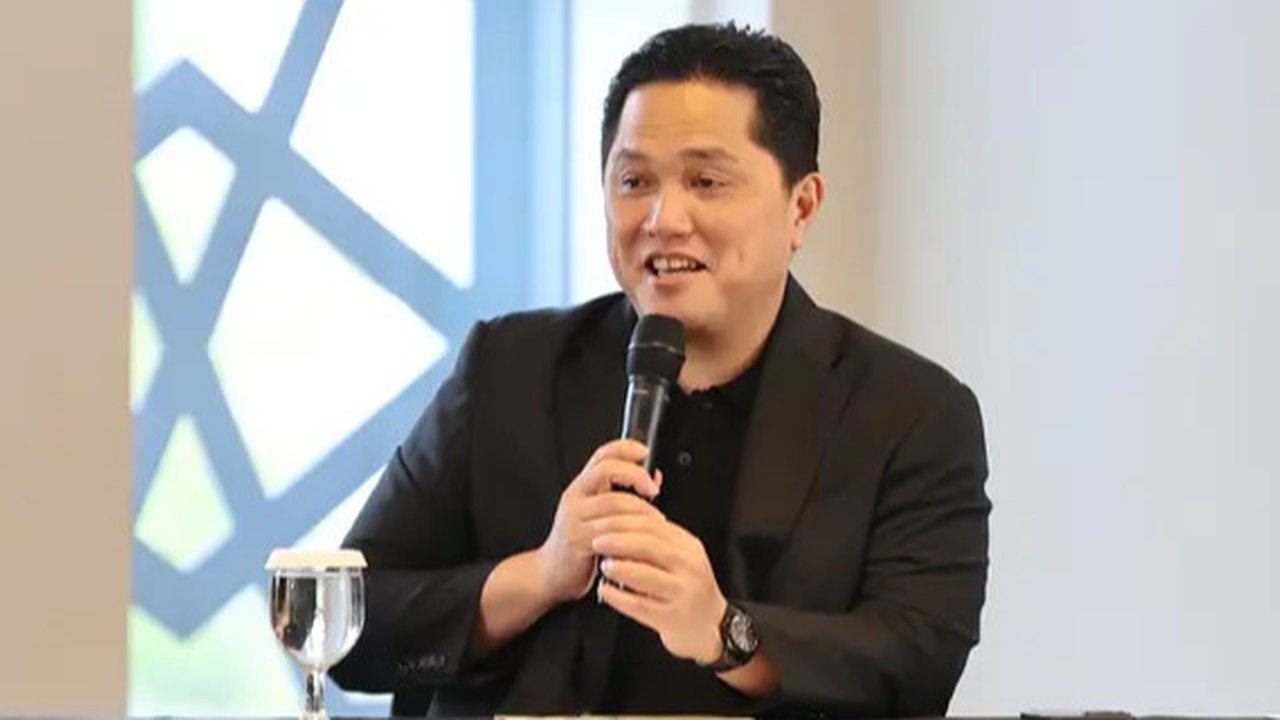 Menteri Badan Usaha Milik Negara (BUMN) Erick Thohir, saat konferensi pers, Selasa (11/2/2025). (Foto: Bank Indonesia)