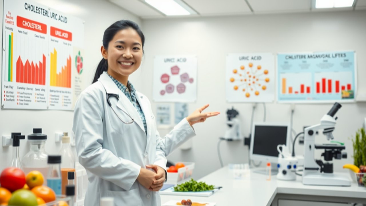 Ilustrasi Kolesterol dan Asam Urat