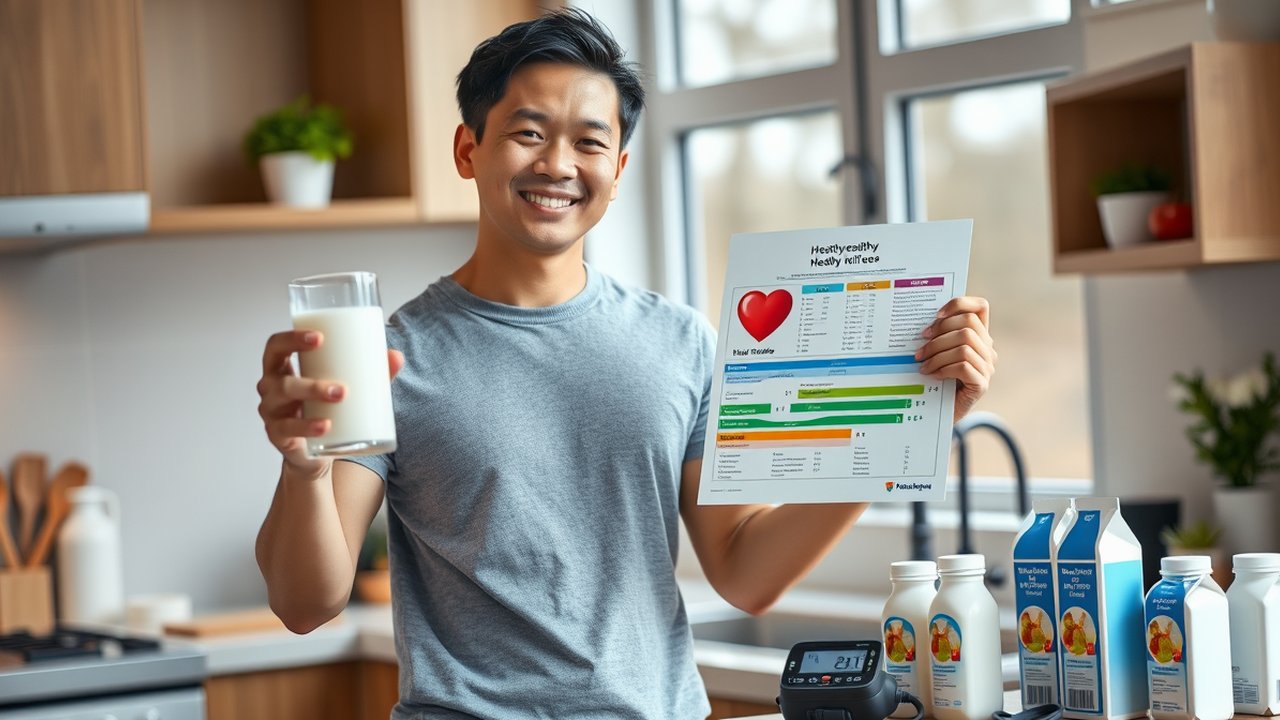 Ilustrasi Susu untuk Penderita Kolesterol