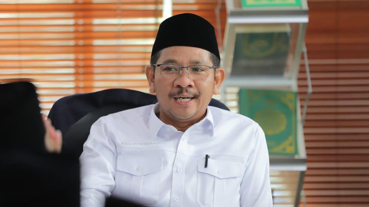 Direktur Jenderal Bimbingan Masyarakat Islam Kemenag, Abu Rokhma