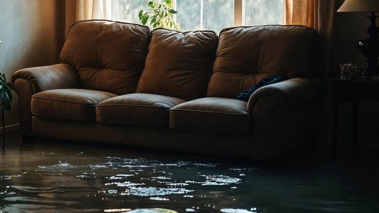 Ilustrasi Membersihkan Rumah Setelah Banjir