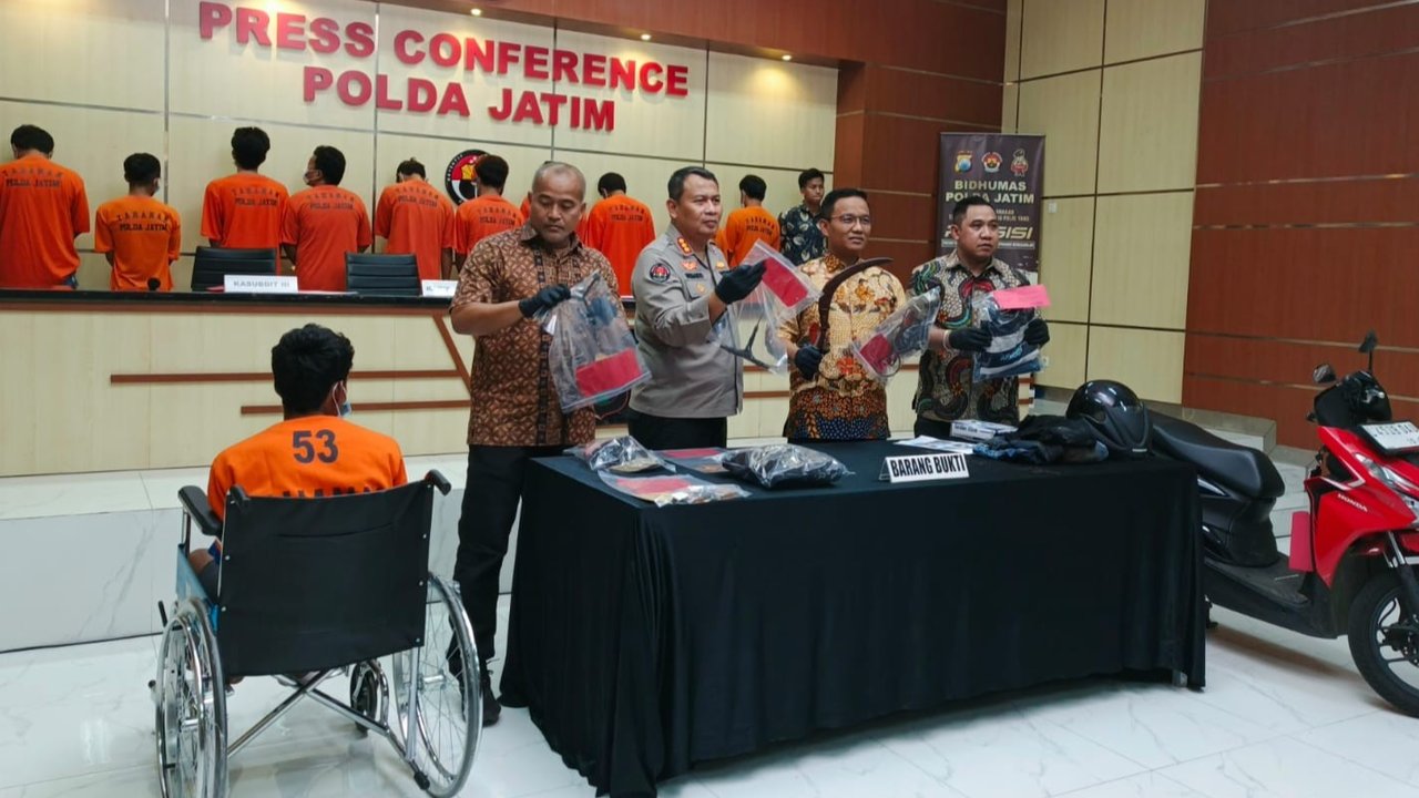 Polisi Ringkus DPO Pencurian Motor di Jawa Timur