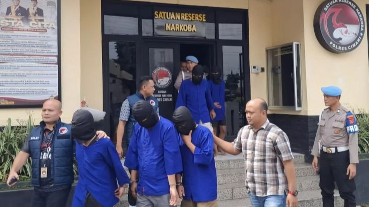 Asyik Pesta Sabu, Ketua Bawaslu Bandung Barat Ditangkap Polisi