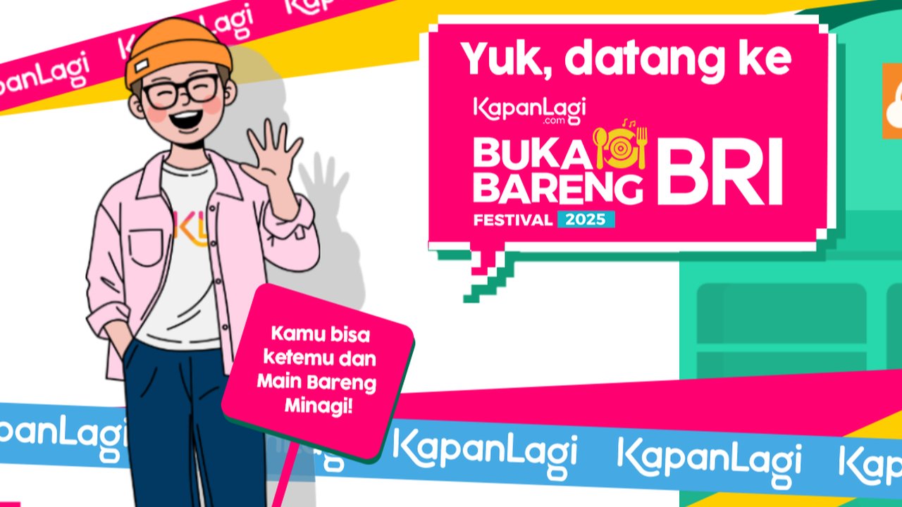 Minagi di KapanLagi Buka Bareng BRI Festival 2025