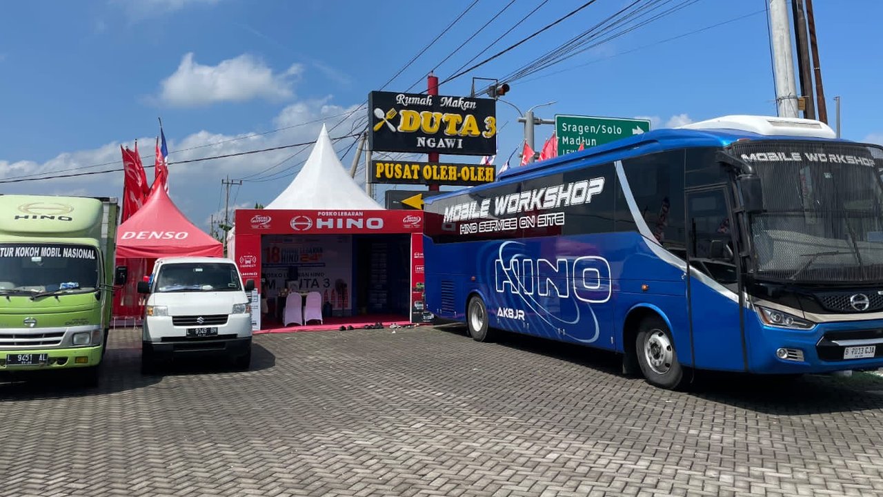 Posko Lebaran Hino 2025.