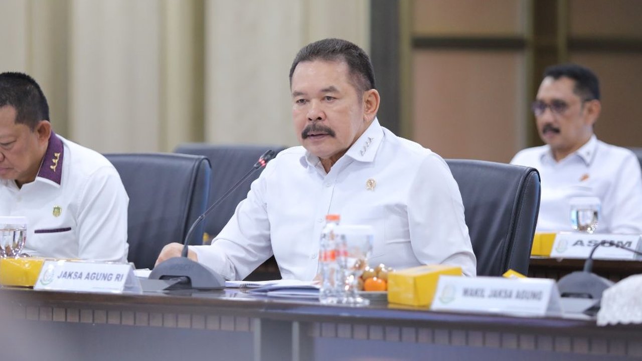 Jaksa Agung ST Burhanuddin memberikan kuliah di Universitas Al-Azhar Indonesia, Senin, 20 Januari 2025