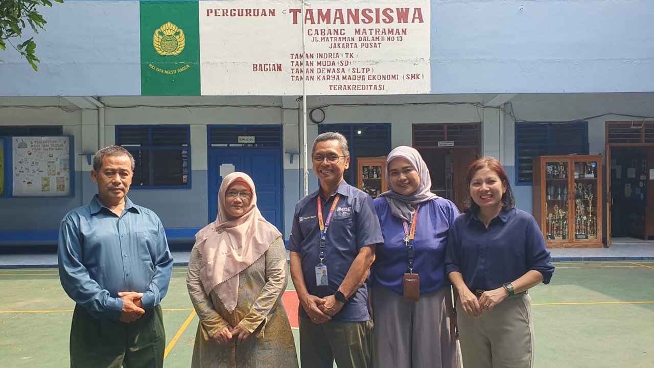 IMDE-SMK Taman Siswa 3 Jakarta Jalin Kerja Sama Ciptakan SDM Unggul di Era Digital - dok: IMDE