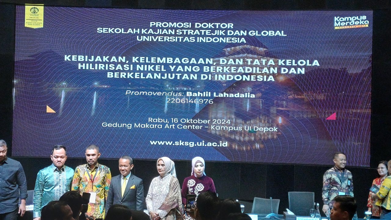 Isu Plagiarisme dalam Disertasi Menteri Bahlil, Ini Penjelasan dari 2 Guru Besar