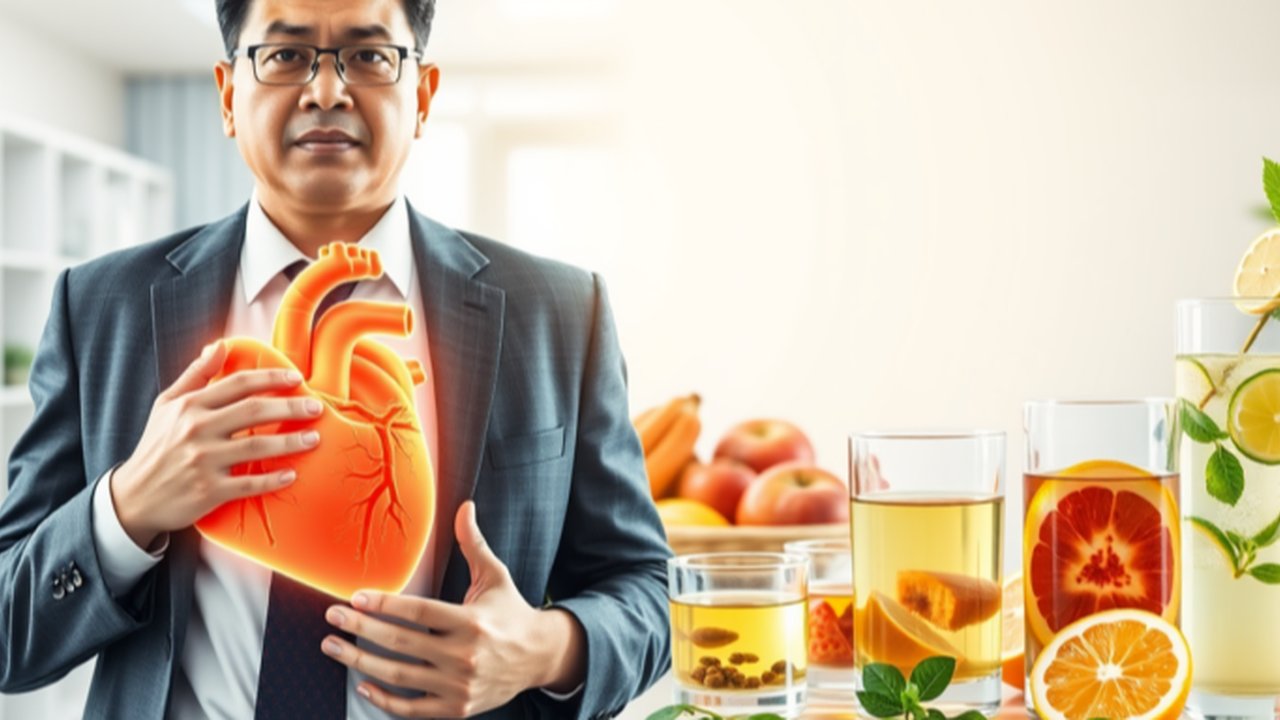 Ilustrasi Minuman Penurun Kolesterol